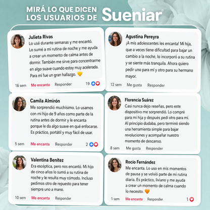 Sueniar® - Dispositivo de Calma Premium